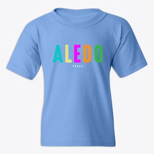 Aledo Texas Color Pop Youth T-shirt