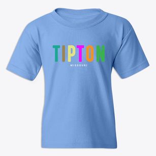 Tipton Missouri Color Pop Youth T-shirt