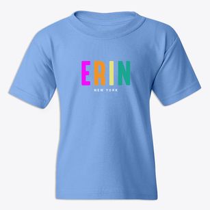 Erin New York Color Pop Youth T-shirt