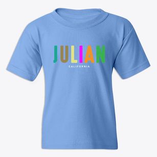 Julian California Color Pop Youth T-shirt