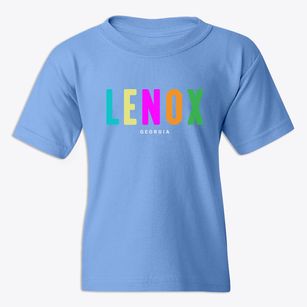 Lenox Georgia Color Pop Youth T-shirt