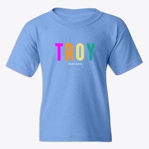 Troy Indiana Color Pop Youth T-shirt