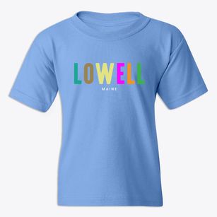 Lowell Maine Color Pop Youth T-shirt