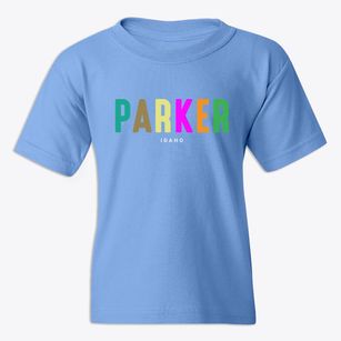 Parker Idaho Color Pop Youth T-shirt