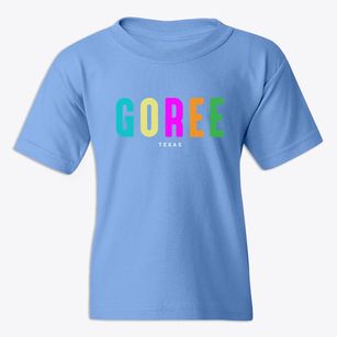 Goree Texas Color Pop Youth T-shirt