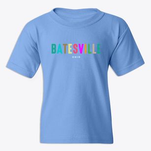 Batesville Ohio Color Pop Youth T-shirt
