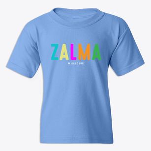 Zalma Missouri Color Pop Youth T-shirt