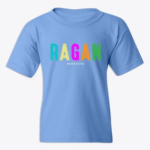 Ragan Nebraska Color Pop Youth T-shirt