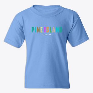 Pine Island Florida Color Pop Youth T-shirt