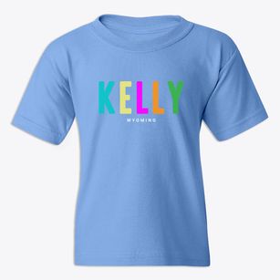 Kelly Wyoming Color Pop Youth T-shirt
