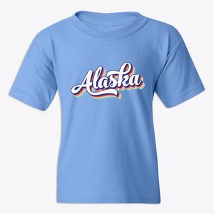  Alaska Retro Candy Vibes Youth T-shirt