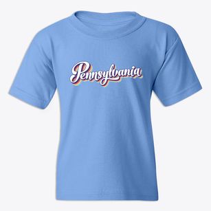 Pennsylvania Retro Candy Vibes Youth T-shirt