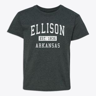 Ellison Arkansas Classic Established Youth T-shirt