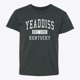 Yeaddiss Kentucky Classic Established Youth T-shirt