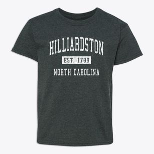Hilliardston North Carolina Classic Established Youth T-shirt