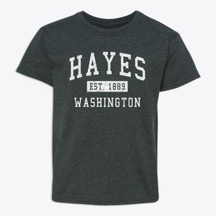 Hayes Washington Classic Established Youth T-shirt