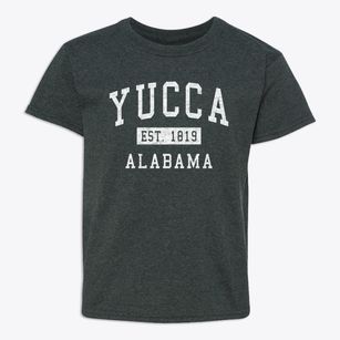 Yucca Alabama Classic Established Youth T-shirt