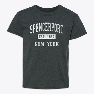 Spencerport New York Classic Established Youth T-shirt