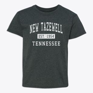New Tazewell Tennessee Classic Established Youth T-shirt
