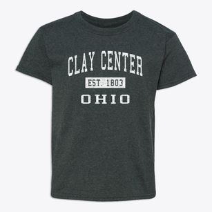 Clay Center Ohio Classic Established Youth T-shirt