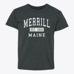 Merrill Maine Classic Established Youth T-shirt