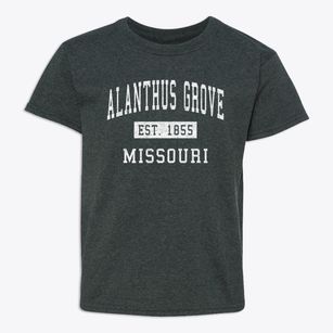 Alanthus Grove Missouri Classic Established Youth T-shirt