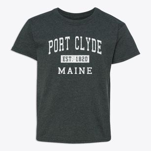 Port Clyde Maine Classic Established Youth T-shirt