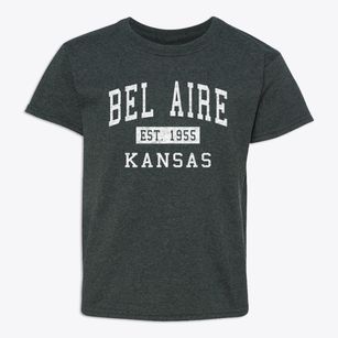 Bel Aire Kansas Classic Established Youth T-shirt