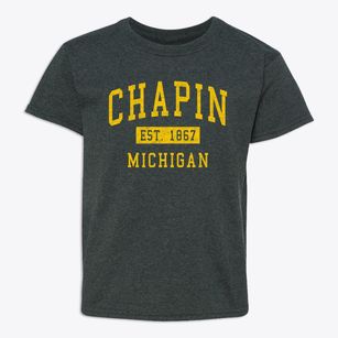 Chapin Michigan Classic Established Youth T-shirt