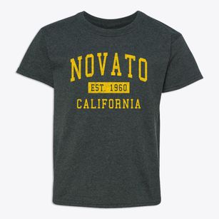 Novato California Classic Established Youth T-shirt