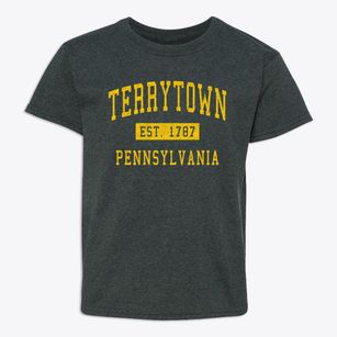 Terrytown Pennsylvania Classic Established Youth T-shirt