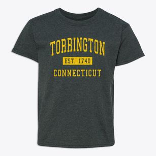 Torrington Connecticut Classic Established Youth T-shirt
