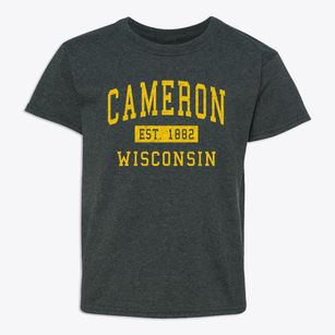 Cameron Wisconsin Classic Established Youth T-shirt