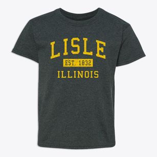 Lisle Illinois Classic Established Youth T-shirt