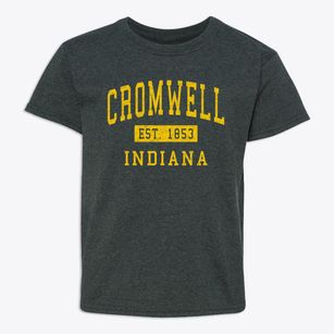 Cromwell Indiana Classic Established Youth T-shirt