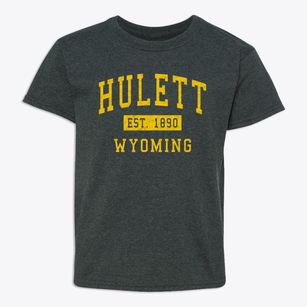 Hulett Wyoming Classic Established Youth T-shirt