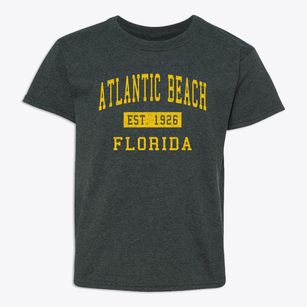 Atlantic Beach Florida Classic Established Youth T-shirt