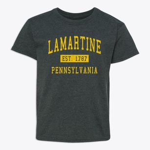 Lamartine Pennsylvania Classic Established Youth T-shirt