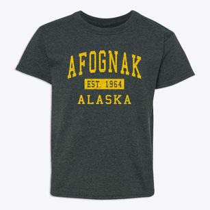Afognak Alaska Classic Established Youth T-shirt