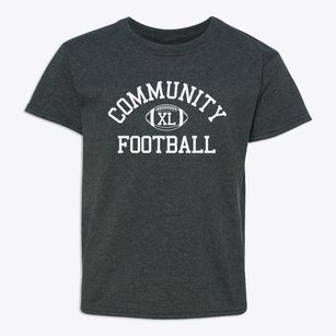 Community Christian School Classic Football Youth T-shirt