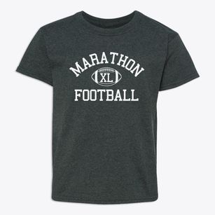 Marathon High School Classic Football Youth T-shirt