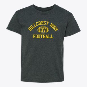 Hillcrest High School Classic Football Youth T-shirt