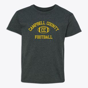 Campbell County High School Classic Football Youth T-shirt