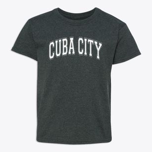 Cuba City Elementary School Varsity Arch Youth T-shirt