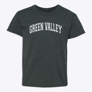 Green Valley Elementary School Varsity Arch Youth T-shirt