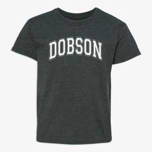 Dobson Academy The A Ball Charter School Varsity Arch Youth T-shirt