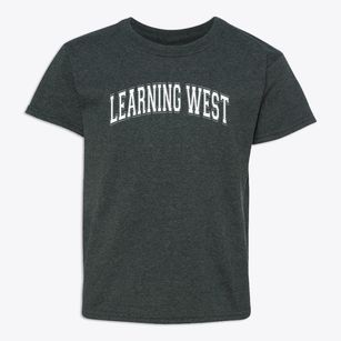 Learning Academy West Varsity Arch Youth T-shirt