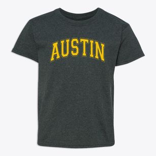 Austin Montessori School Varsity Arch Youth T-shirt