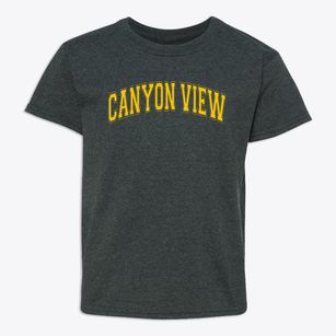 Canyon View Junior High School Varsity Arch Youth T-shirt