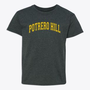 Potrero Hill Middle School Varsity Arch Youth T-shirt